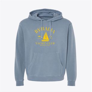 Byhalia Mississippi Yacht Club Pigment-Dyed Hoodie