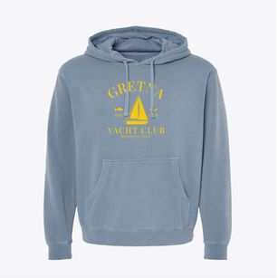 Gretna Virginia Yacht Club Pigment-Dyed Hoodie