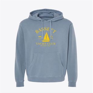 Bassett Virginia Yacht Club Pigment-Dyed Hoodie