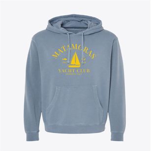 Matamoras Ohio Yacht Club Pigment-Dyed Hoodie
