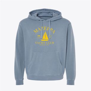 Mazeppa Minnesota Yacht Club Pigment-Dyed Hoodie