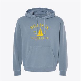 Billings Oklahoma Yacht Club Pigment-Dyed Hoodie
