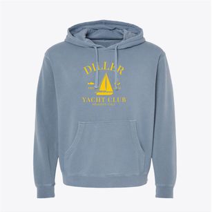Diller Nebraska Yacht Club Pigment-Dyed Hoodie