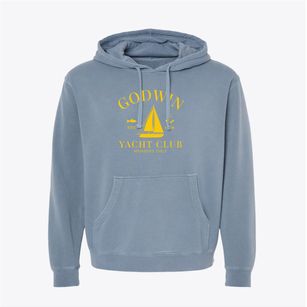 Godwin North Carolina Yacht Club Pigment-Dyed Hoodie