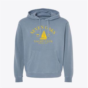 Seven Oaks Texas Yacht Club Pigment-Dyed Hoodie