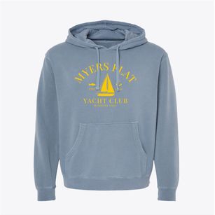 Myers Flat California Yacht Club Pigment-Dyed Hoodie