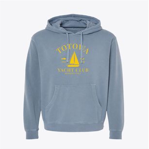 Totowa New Jersey Yacht Club Pigment-Dyed Hoodie