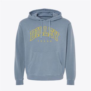 Dilley Texas Inline Pigment-Dyed Hoodie