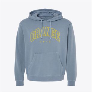 Orange Ohio Inline Pigment-Dyed Hoodie