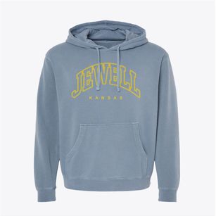 Jewell Kansas Inline Pigment-Dyed Hoodie