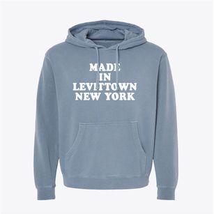 Levittown New York Classic 70s Pigment-Dyed Hoodie