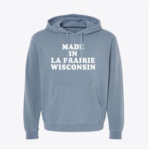 La Prairie Wisconsin Classic 70s Pigment-Dyed Hoodie