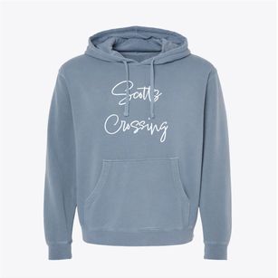 Scotts Crossing Ohio Freestyle Pigment-Dyed Hoodie