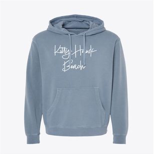 Kitty Hawk Beach North Carolina Freestyle Pigment-Dyed Hoodie
