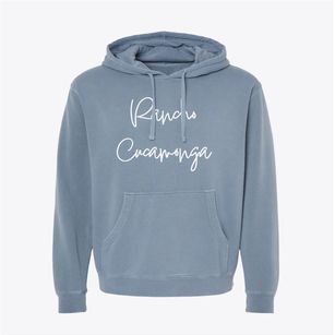 Rancho Cucamonga California Freestyle Pigment-Dyed Hoodie