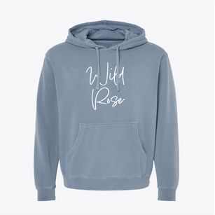 Wild Rose Wisconsin Freestyle Pigment-Dyed Hoodie