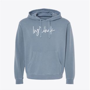 Ingrihak Alaska Freestyle Pigment-Dyed Hoodie