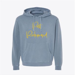 Port Richmond Virginia Freestyle Pigment-Dyed Hoodie