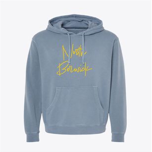 North Berwick Maine Freestyle Pigment-Dyed Hoodie