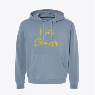 North Barrington Illinois Freestyle Pigment-Dyed Hoodie