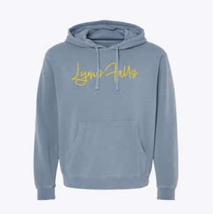 Lyons Falls New York Freestyle Pigment-Dyed Hoodie