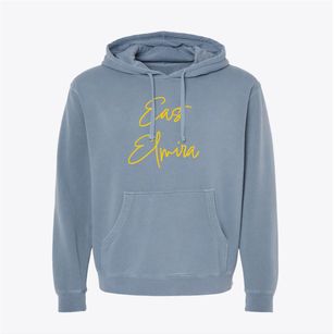 East Elmira New York Freestyle Pigment-Dyed Hoodie