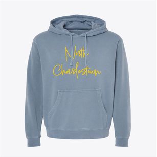 North Charlestown New Hampshire Freestyle Pigment-Dyed Hoodie