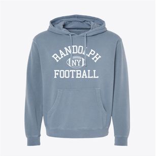 Randolph New York Football Pigment-Dyed Hoodie