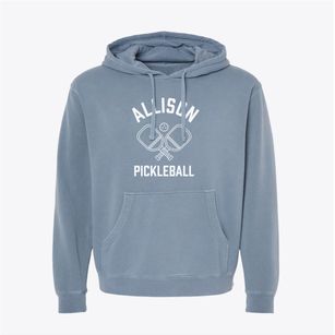 Allison Pennsylvania Pickleball Pigment-Dyed Hoodie