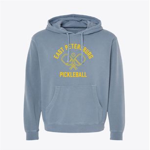 East Petersburg Pennsylvania Pickleball Pigment-Dyed Hoodie