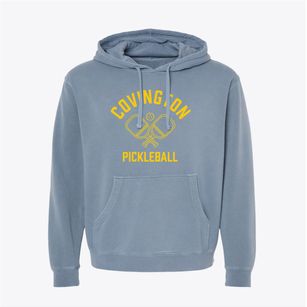 Covington Kentucky Pickleball Pigment-Dyed Hoodie