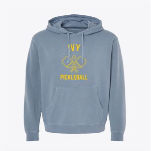 Ivy West Virginia Pickleball Pigment-Dyed Hoodie
