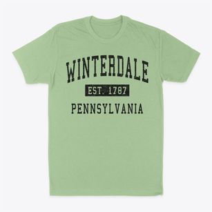 Winterdale Pennsylvania Classic Established Classic Dad T-Shirt