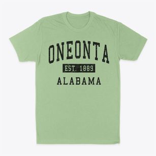 Oneonta Alabama Classic Established Classic Dad T-Shirt