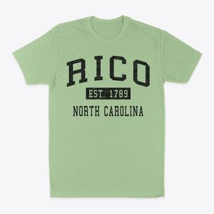 Rico North Carolina Classic Established Classic Dad T-Shirt