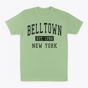Belltown New York Classic Established Classic Dad T-Shirt