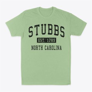 Stubbs North Carolina Classic Established Classic Dad T-Shirt
