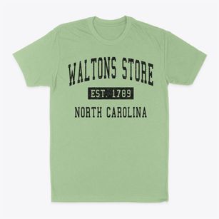 Waltons Store North Carolina Classic Established Classic Dad T-Shirt