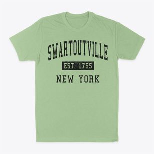 Swartoutville New York Classic Established Classic Dad T-Shirt
