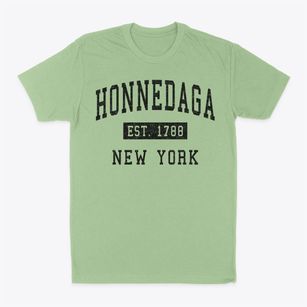 Honnedaga New York Classic Established Classic Dad T-Shirt