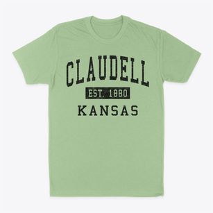 Claudell Kansas Classic Established Classic Dad T-Shirt
