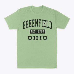 Greenfield Ohio Classic Established Classic Dad T-Shirt