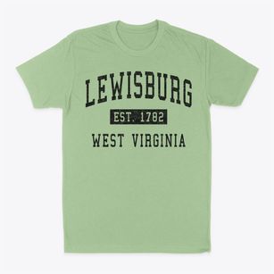 Lewisburg West Virginia Classic Established Classic Dad T-Shirt