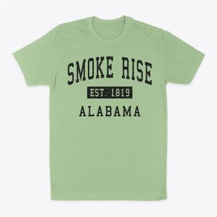 Smoke Rise Alabama Classic Established Classic Dad T-Shirt