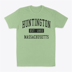 Huntington Massachusetts Classic Established Classic Dad T-Shirt