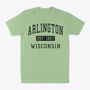Arlington Wisconsin Classic Established Classic Dad T-Shirt
