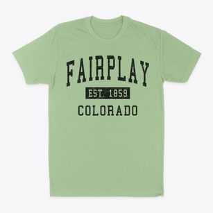 Fairplay Colorado Classic Established Classic Dad T-Shirt