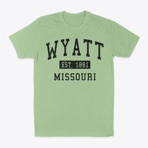 Wyatt Missouri Classic Established Classic Dad T-Shirt