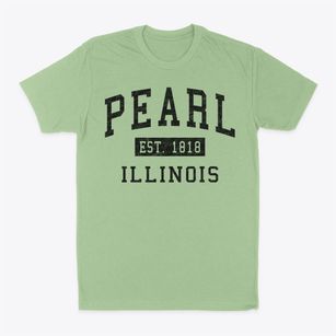 Pearl Illinois Classic Established Classic Dad T-Shirt