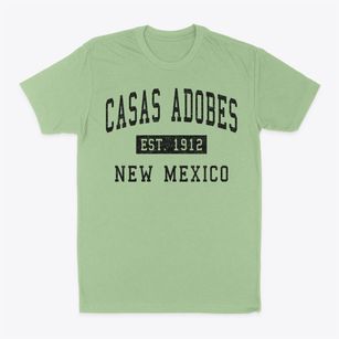 Casas Adobes New Mexico Classic Established Classic Dad T-Shirt